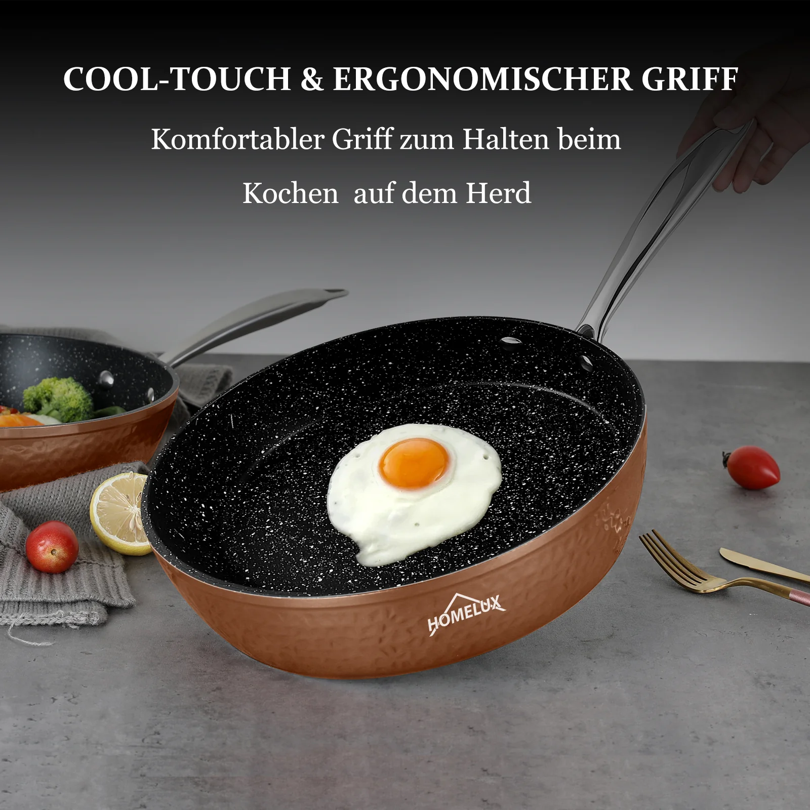 Topfset Scheffler Topfset Induktion 15-teilig, Induktions Töpfe Set,Töpfe mit Glasdeckel, Kochtopf-Set, Töpfe und Pfannen, Induktionsgeeignet - Image 7