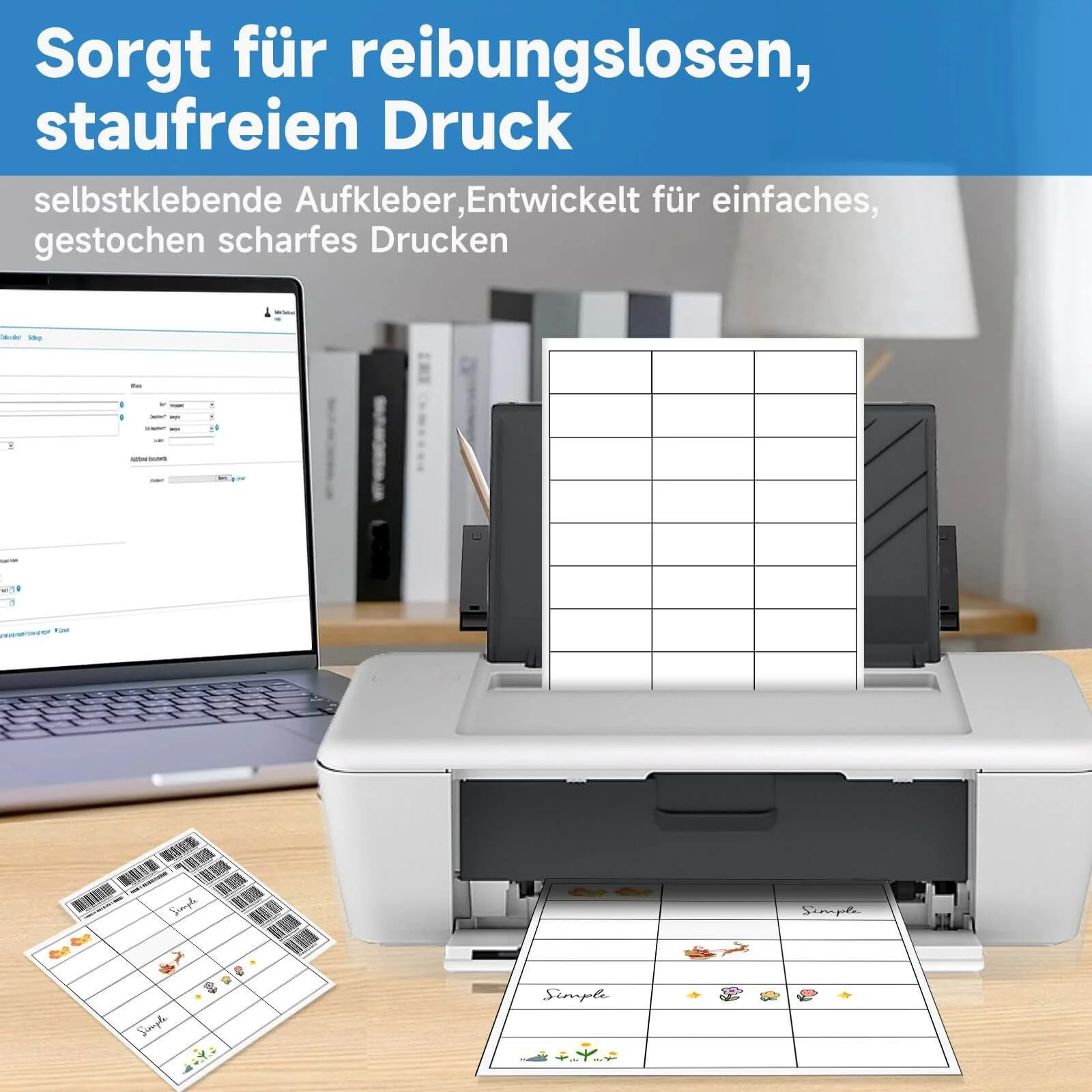 2400 Premium-Etiketten A4 – Starker Halt, klarer Druck & umweltfrellich für Büro, Haushalt und Lager - Image 3