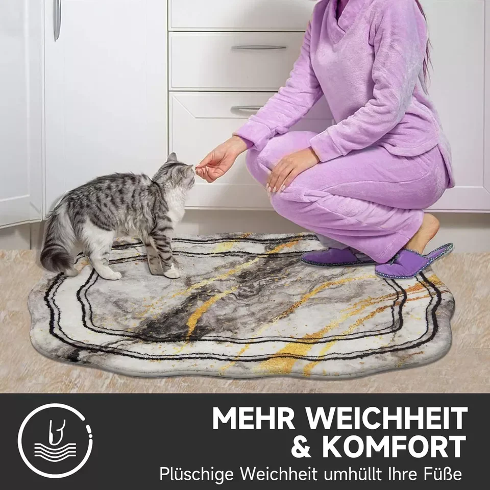 HOMELUX Badematte Teppich Läufer Badematte Teppichläufer Kurzflor Badteppich - Image 9