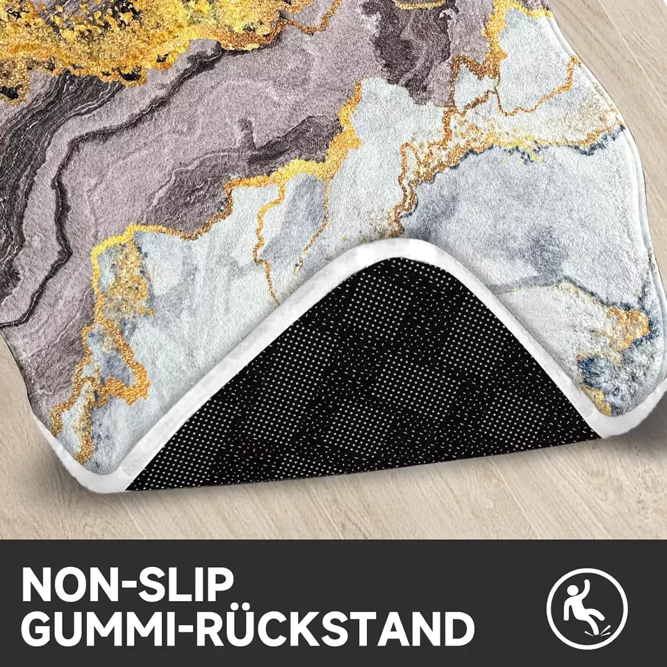 HOMELUX Badematte Teppich Läufer Badematte Teppichläufer Kurzflor Badteppich - Image 12