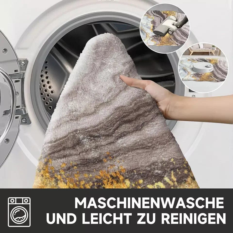 HOMELUX Badematte Teppich Läufer Badematte Teppichläufer Kurzflor Badteppich - Image 13