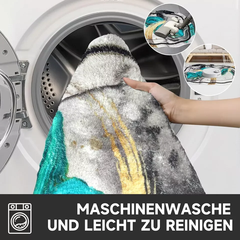 HOMELUX Badematte Teppich Läufer Badematte Teppichläufer Kurzflor Badteppich - Image 5