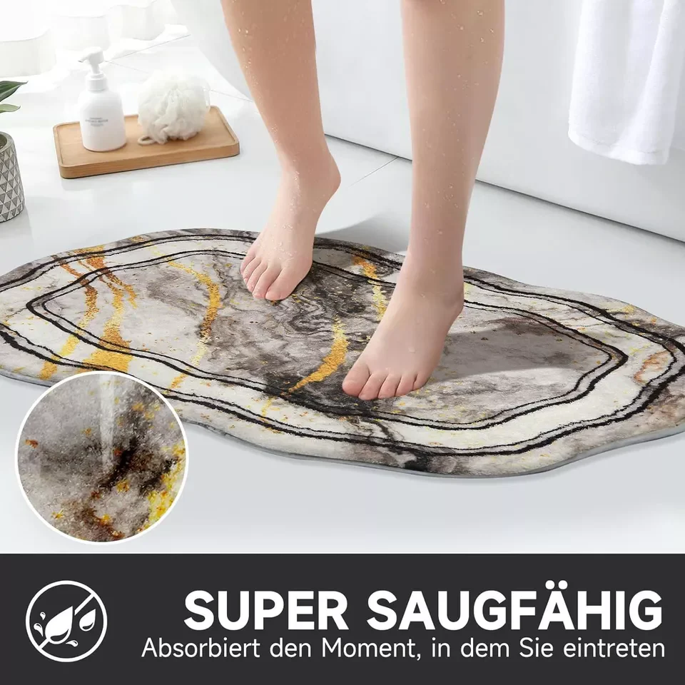 HOMELUX Badematte Teppich Läufer Badematte Teppichläufer Kurzflor Badteppich - Image 7