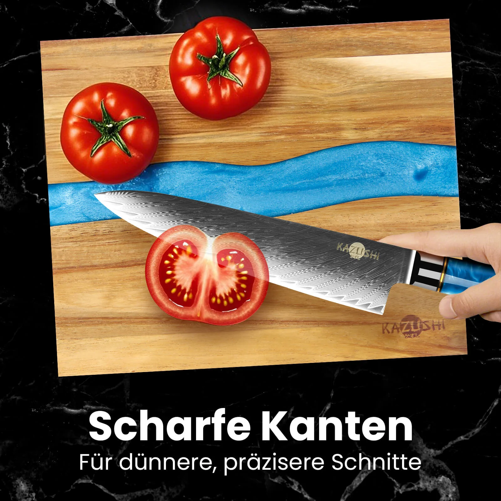 3,5-Zoll-Kochmesser aus Hochkohlenstoffstahl Superscharfes Schälmesser mit ergonomischem Griff für präzises Schälen und Schneiden - Image 5