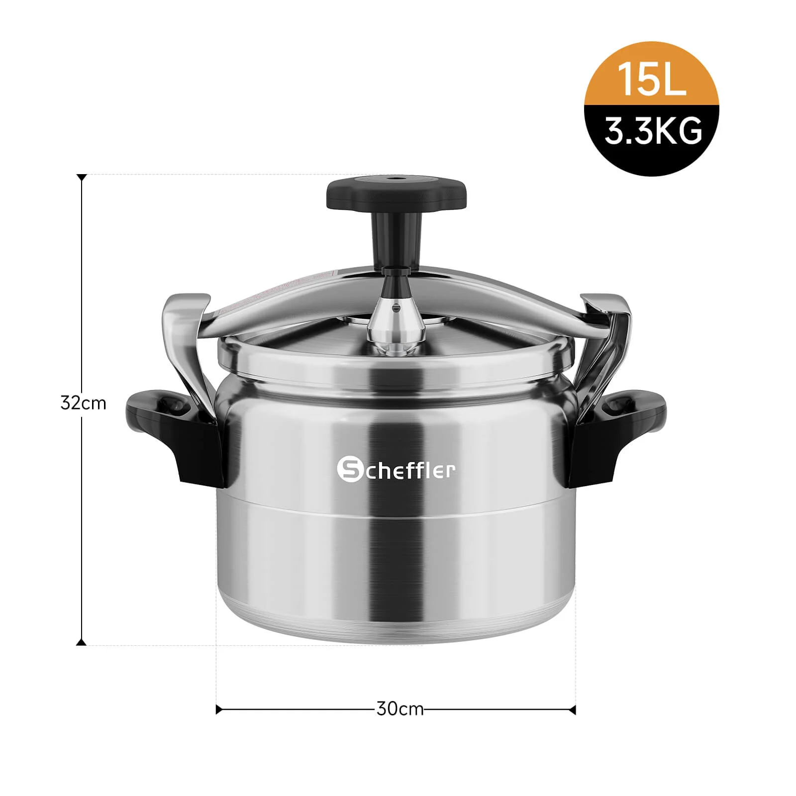 Scheffler Schnellkochtopf Aluguss Dampfkochtopf Induktion Druckbehälter für alle Herdarten - Image 23