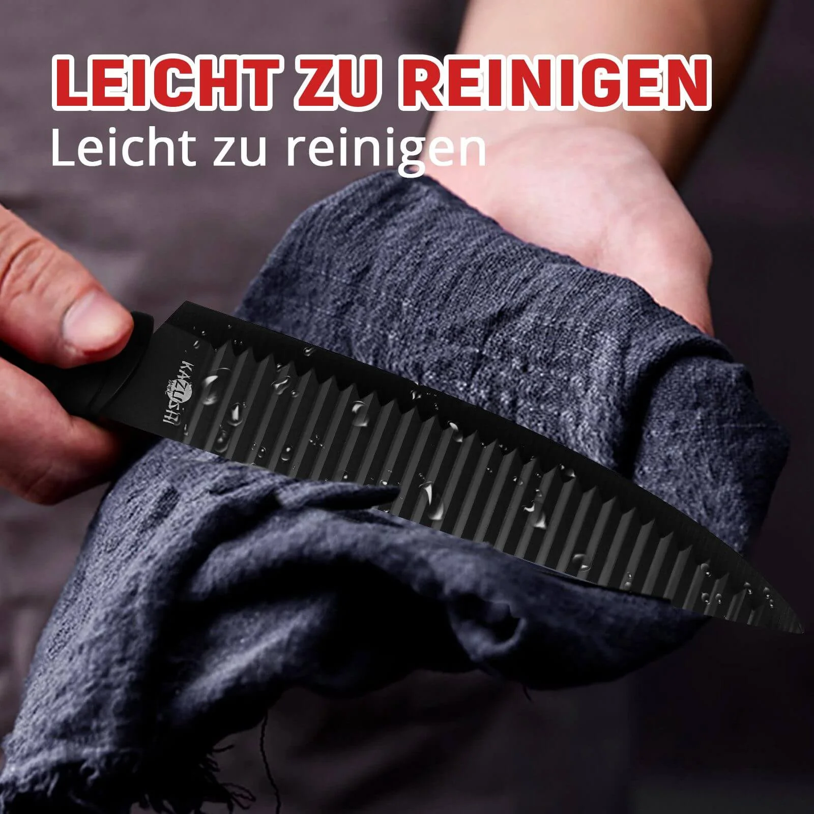 9 / 8 / 7 / 6 teilig Messer-Set Messerblock Messerset Küchenmesser Set Profi Kochmesser - Image 9
