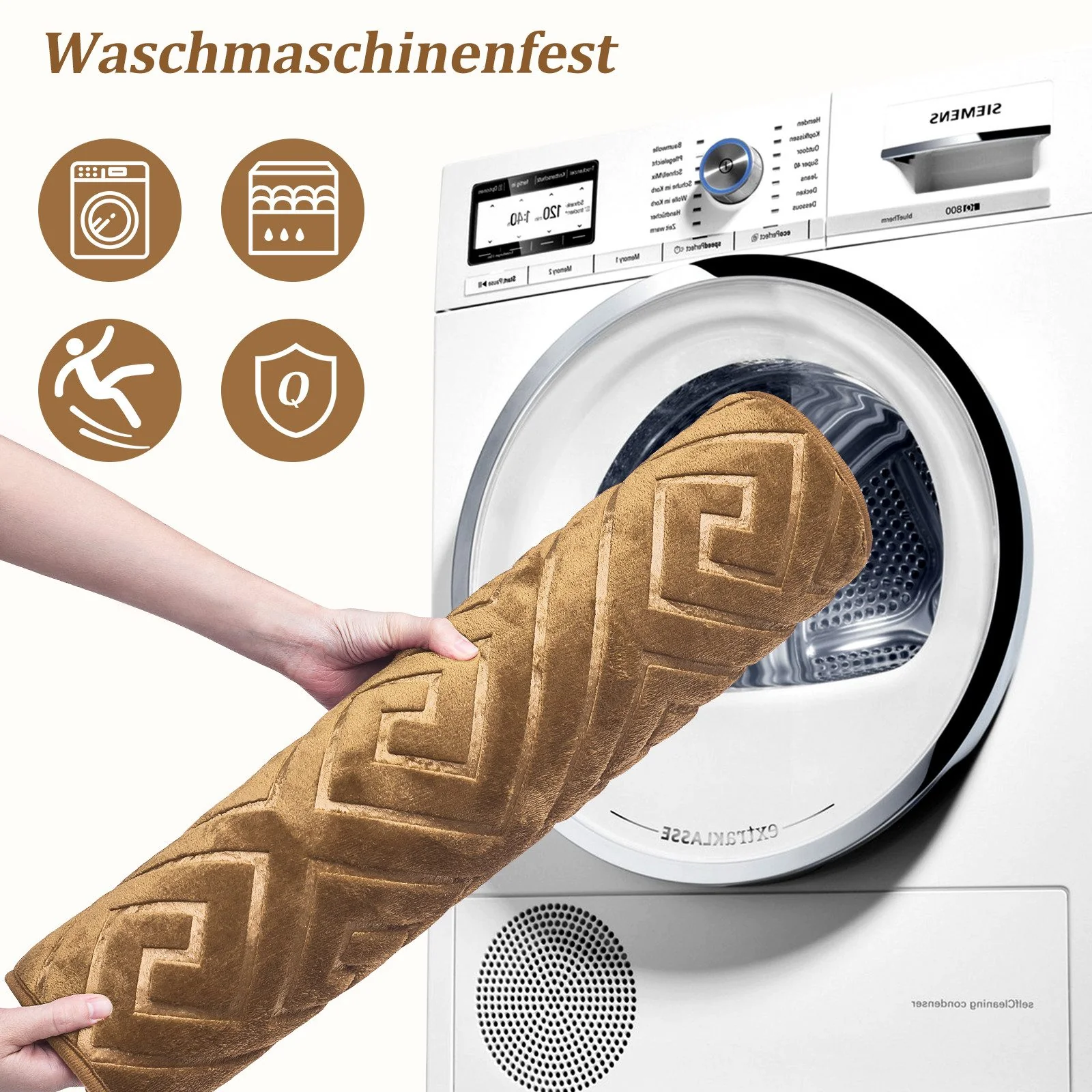 Badematte Rutschfeste Badematte Set Wasserabsorbierend Badteppich Set - Image 21