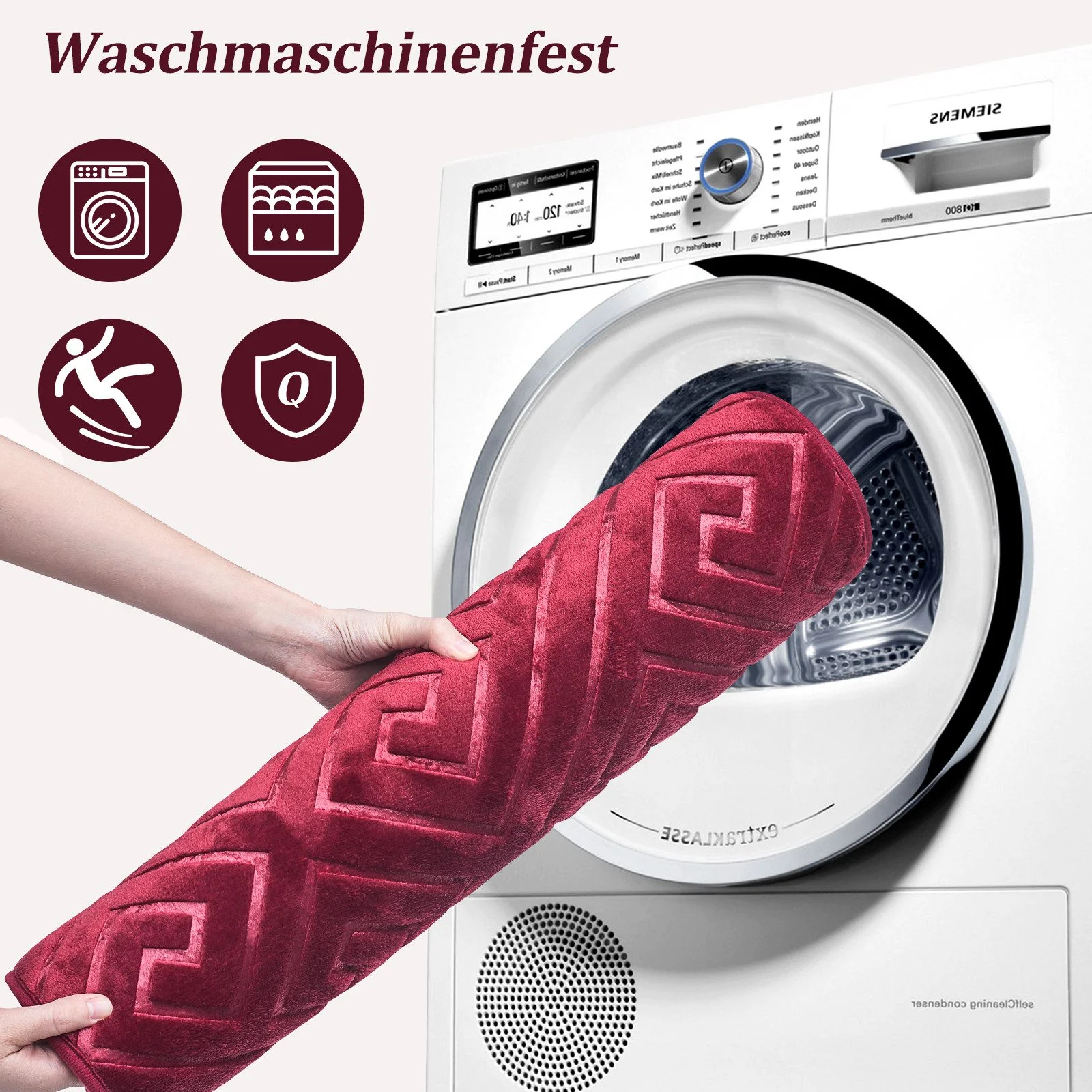Badematte Rutschfeste Badematte Set Wasserabsorbierend Badteppich Set - Image 23