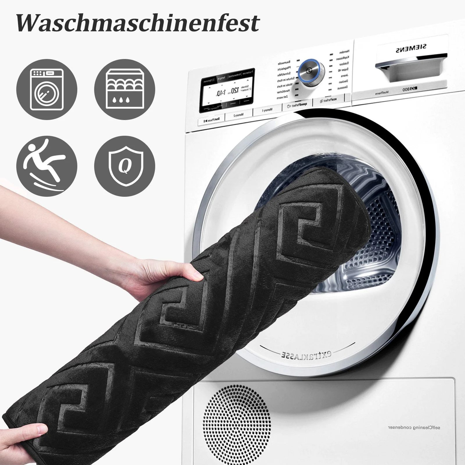Badematte Rutschfeste Badematte Set Wasserabsorbierend Badteppich Set - Image 9
