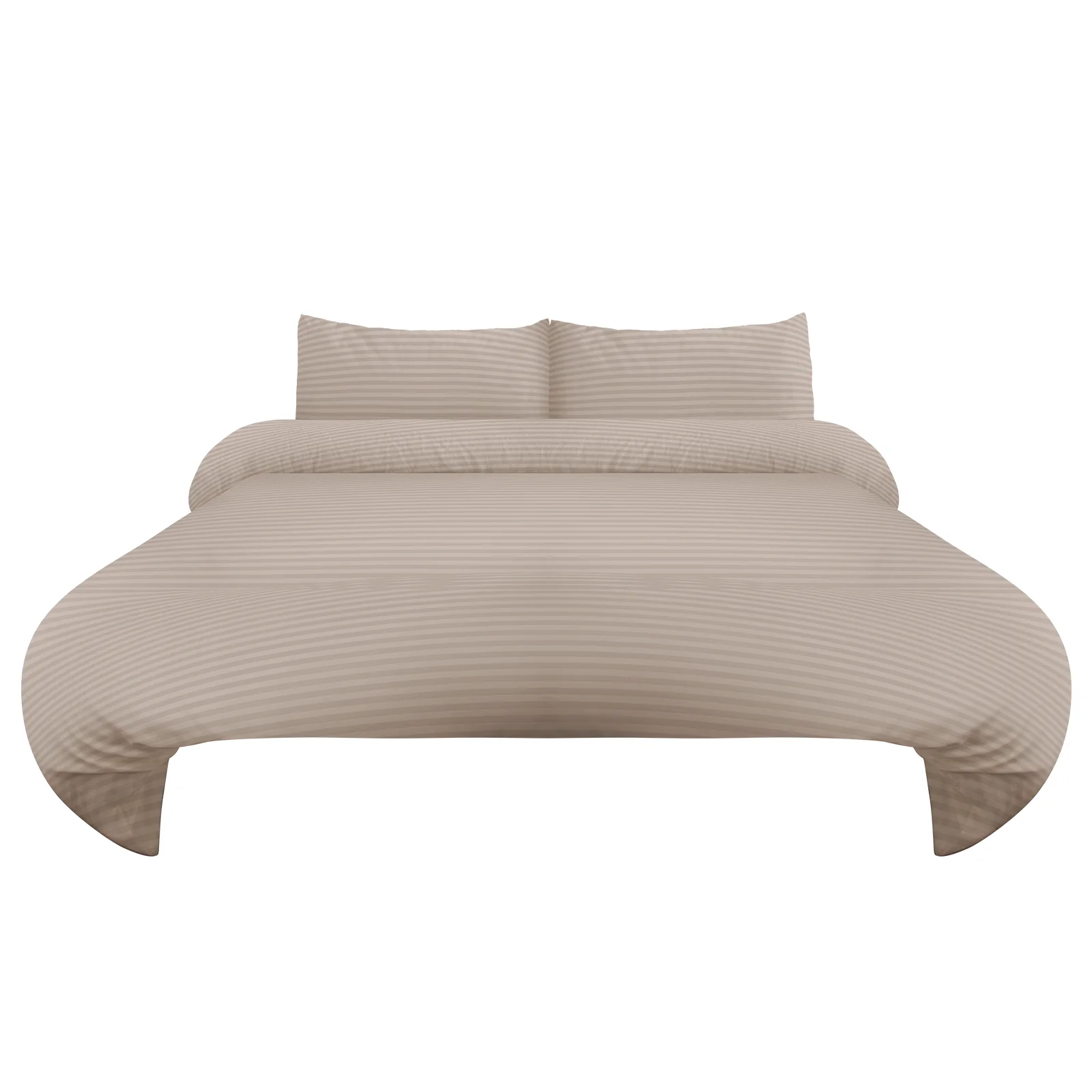 Bettwäsche Sets 220x240 4pcs Bettbezüge 200 x 220 1er Set 50x70 2er Kissenbezüge Khaki - Image 11