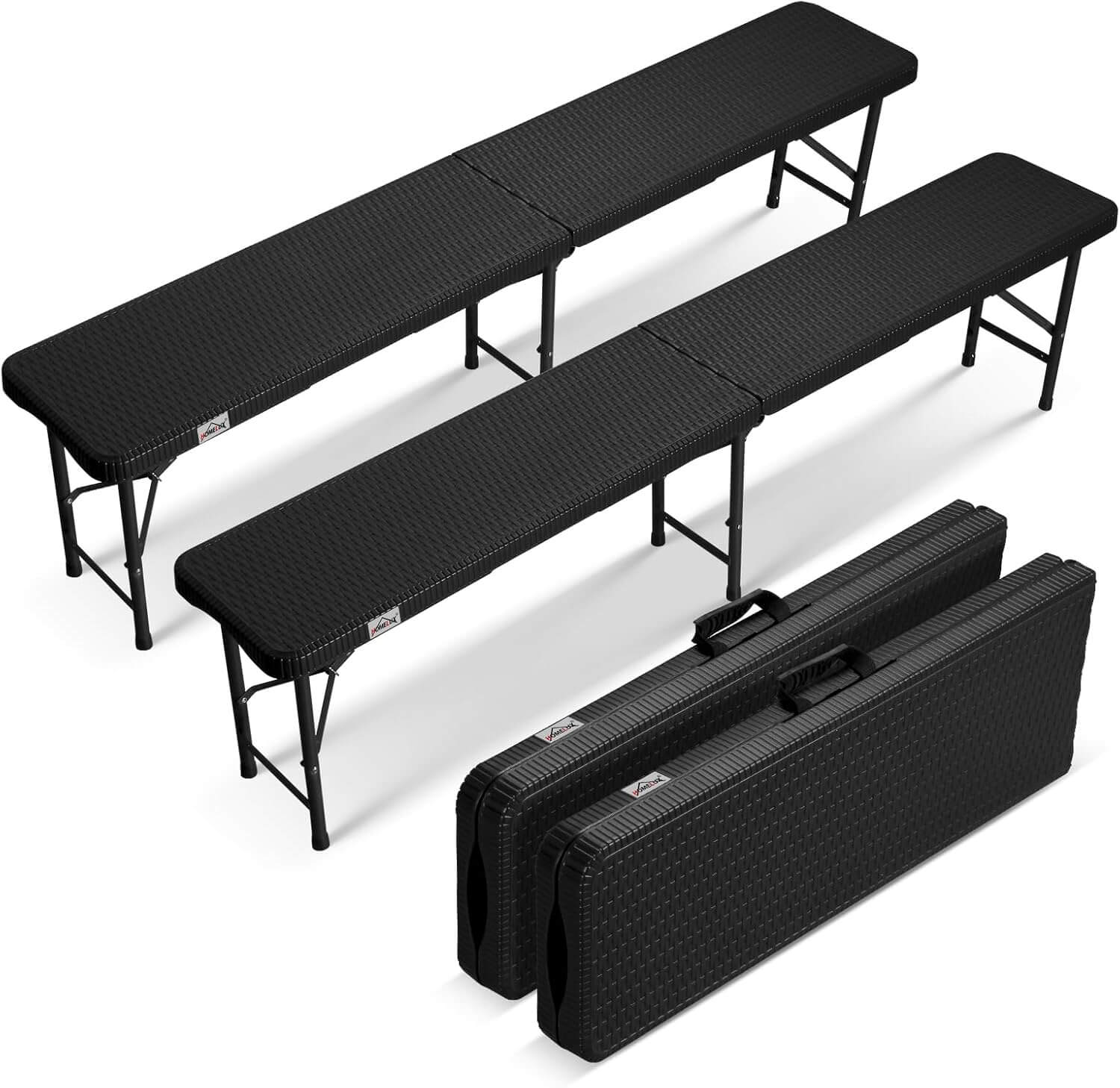 Bierzeltgarnitur Set / Klapptisch / Bierbank 180cm Gartengarnitur Biertisch Klappbar Bank Campingtisch Bierbänke - Image 11