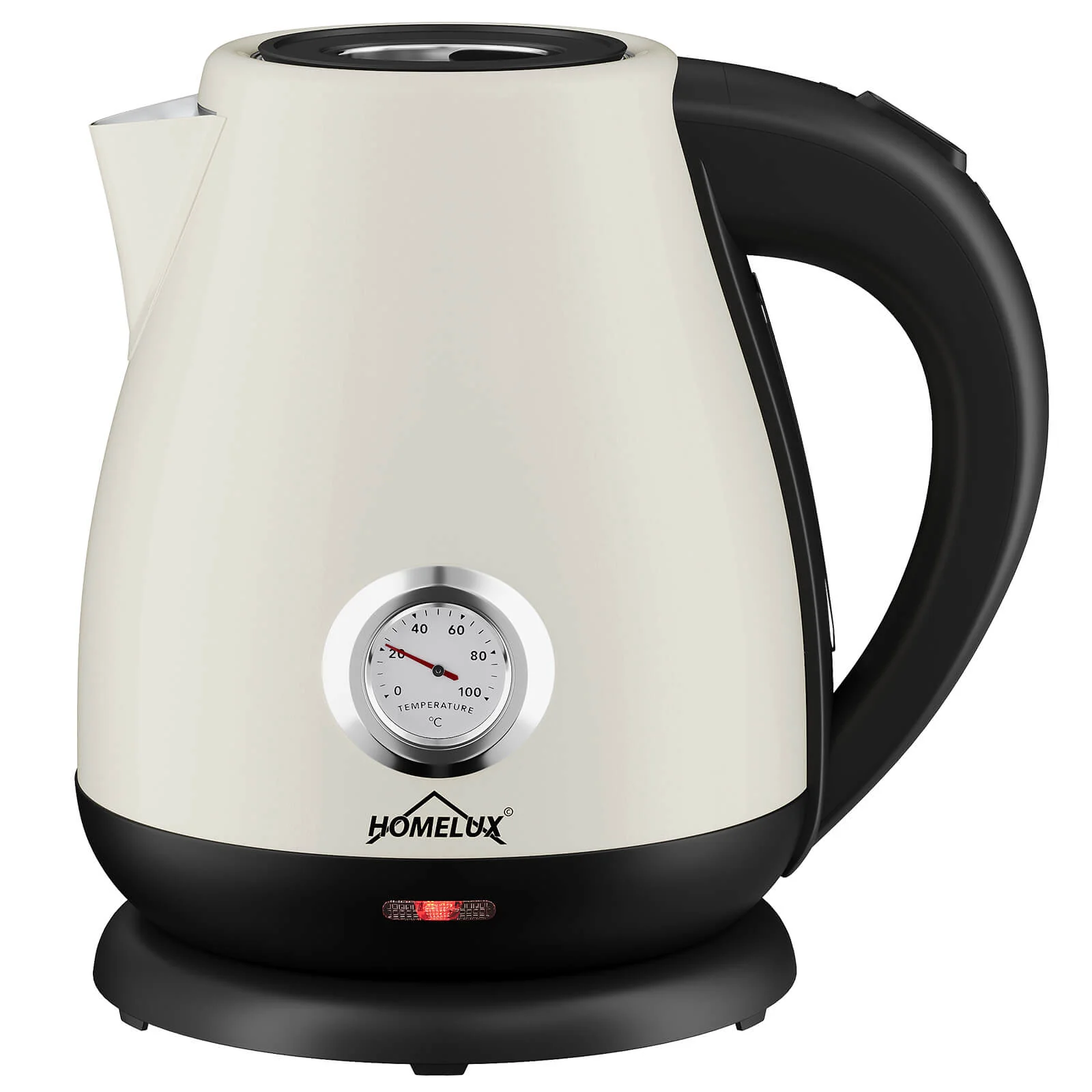 Elektrischer Retro Wasserkocher mit Thermometer – 1,7L, Edelstahl, 2200 Watt - Image 13