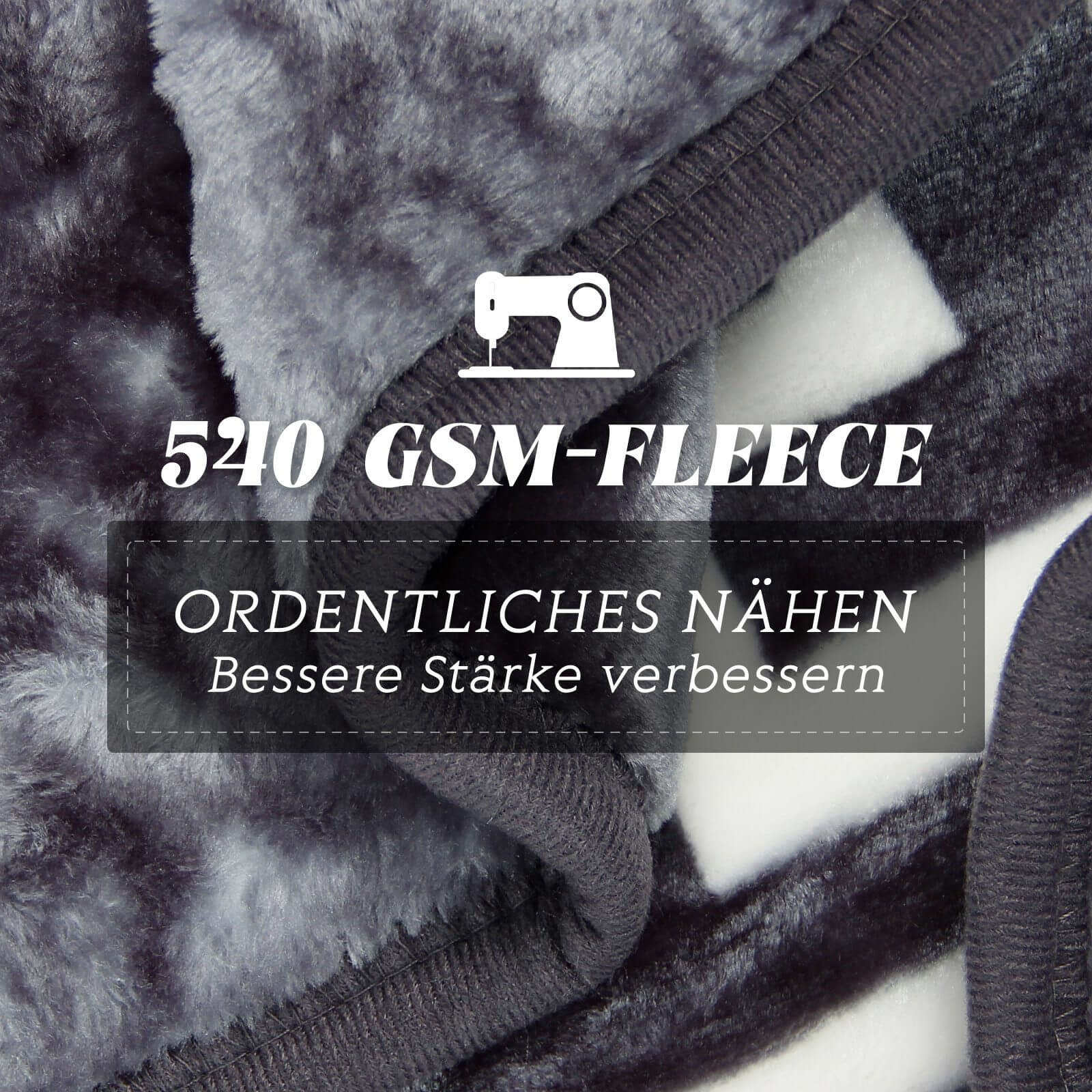 Flauschige Kuscheldecke 160x220 cm aus Polyester Weich, warm und pflegeleicht für Sofa, Bett und mehr - Image 24