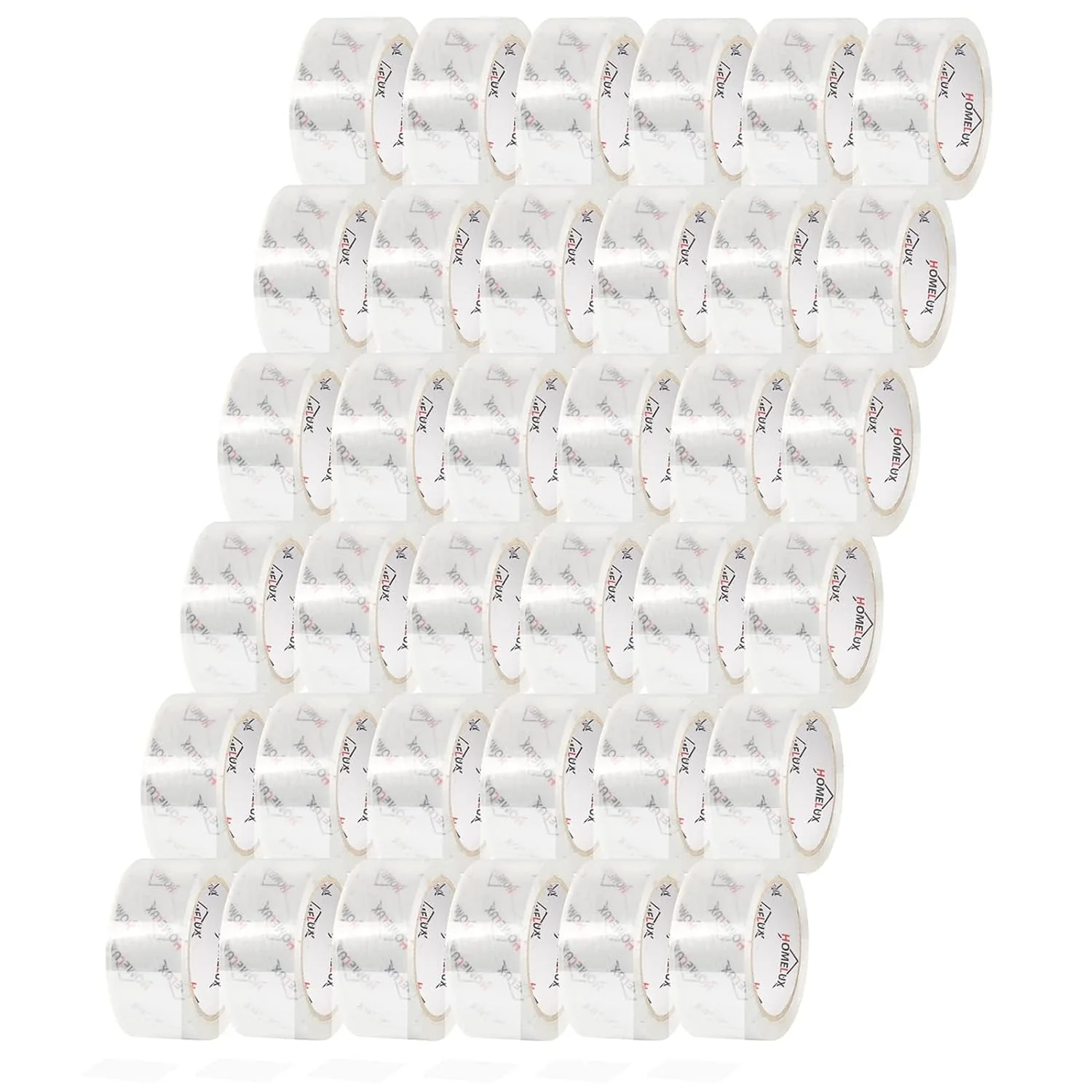 HOMELUX Transparentes Paketklebeband Geräuscharm, 66m lang, 50mm breit, ideal für Paketversand & Versandschachteln - Image 13