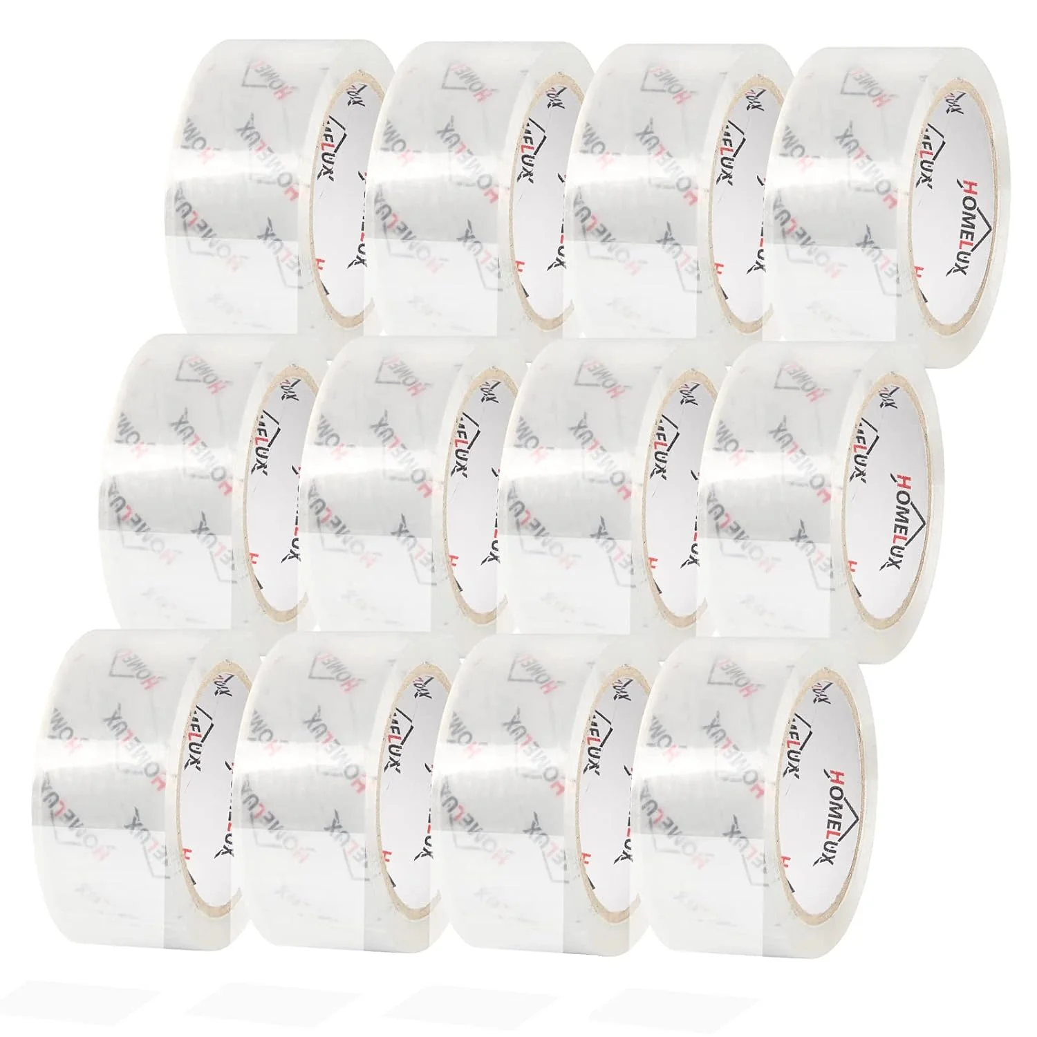 HOMELUX Transparentes Paketklebeband Geräuscharm, 66m lang, 50mm breit, ideal für Paketversand & Versandschachteln - Image 16