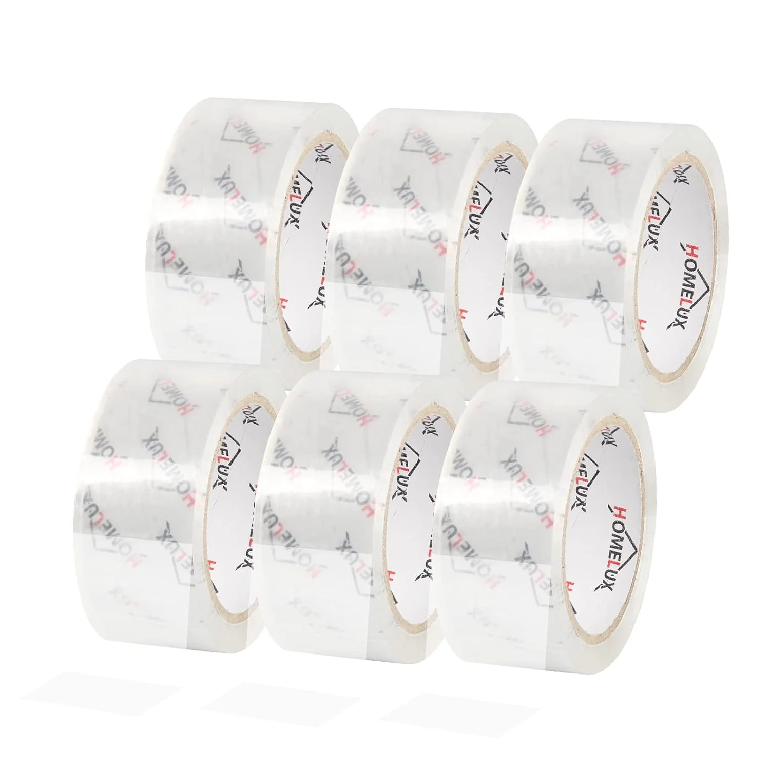 HOMELUX Transparentes Paketklebeband Geräuscharm, 66m lang, 50mm breit, ideal für Paketversand & Versandschachteln - Image 9