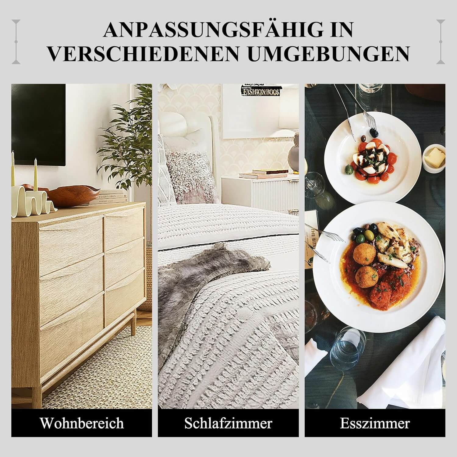 HOMELUX Drehstühle 2er-Set Polsterstühle mit Metallbeinen & Rückenlehne, bis 110 kg. Für Esszimmer/Küche - Image 16