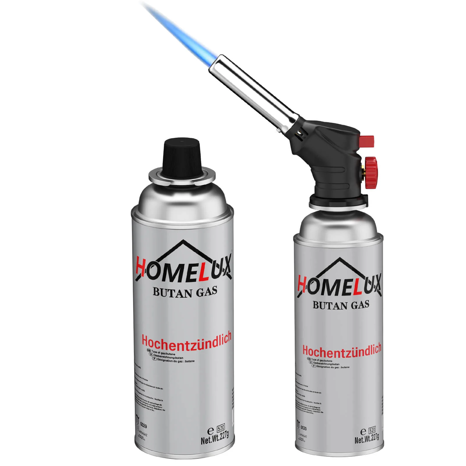 HOMELUX Gasbrenner Vielseitiger Flambier- und Bunsenbrenner bis 1300°C für Küche, BBQ, Camping und Handwerk - Image 17