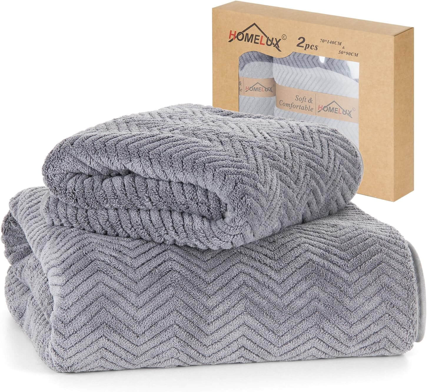 HOMELUX Handtuch Set 2 / 3 / 4 teilig Badetuch Set + Towel saugstarkes Frottiertücher Set - Image 11