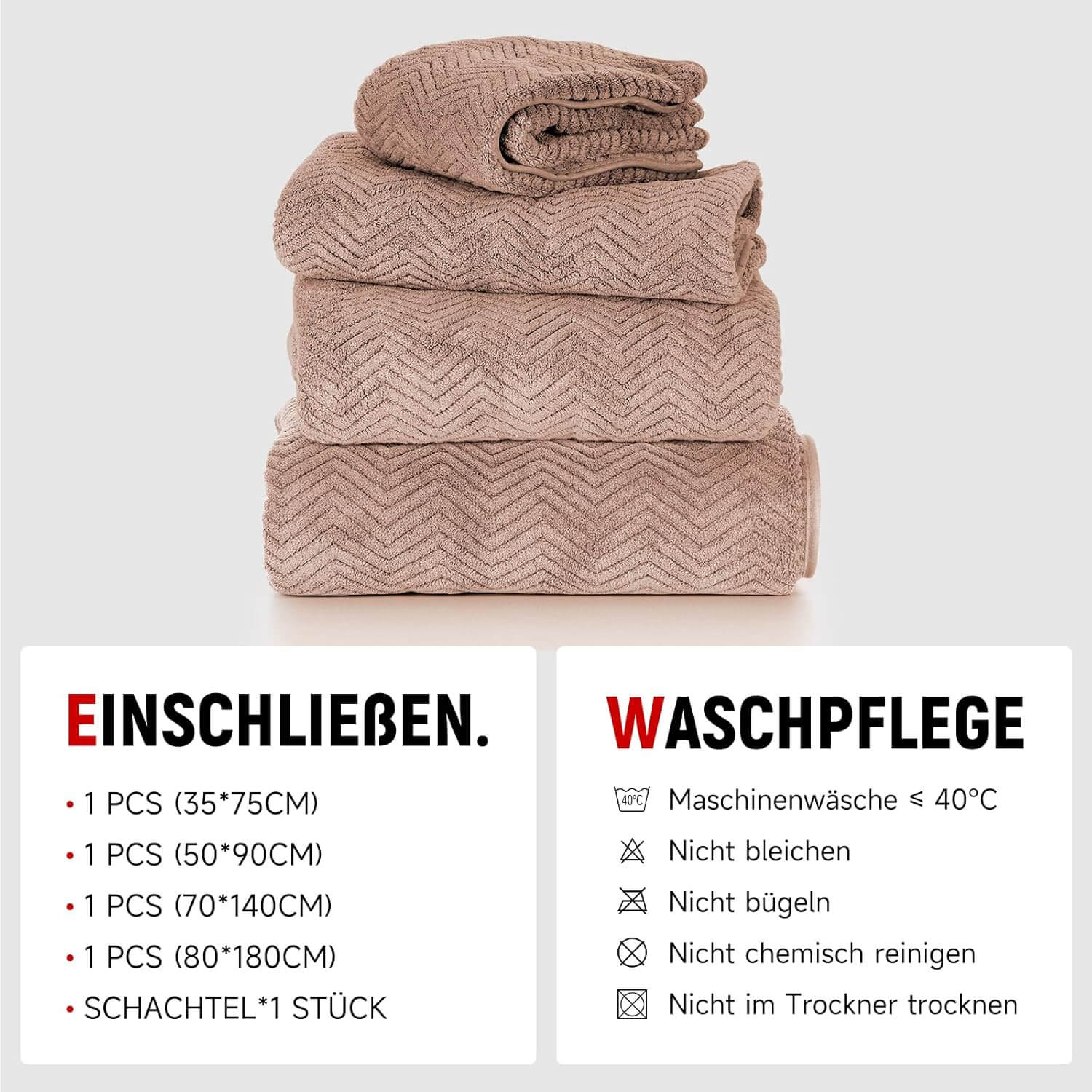 HOMELUX Handtuch Set 2 / 3 / 4 teilig Badetuch Set + Towel saugstarkes Frottiertücher Set - Image 23