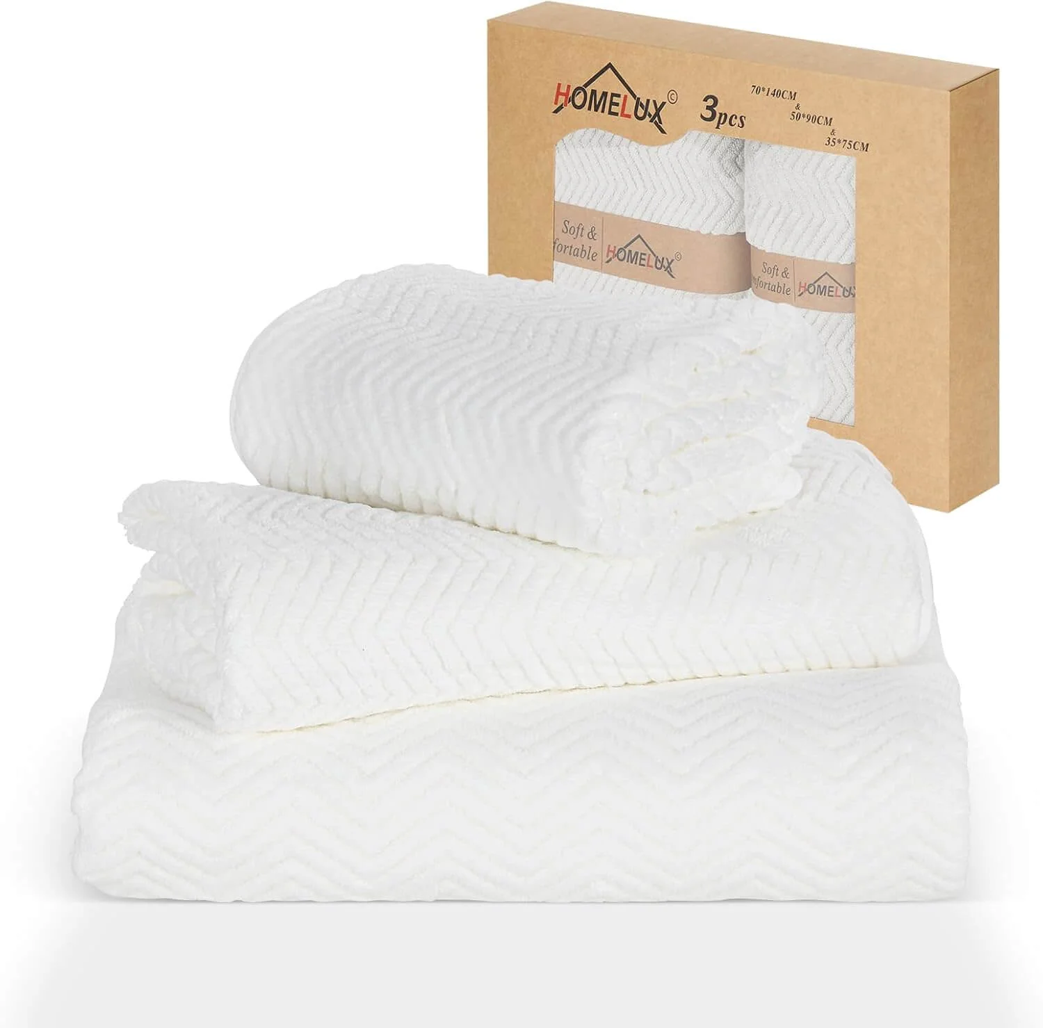 HOMELUX Handtuch Set 2 / 3 / 4 teilig Badetuch Set + Towel saugstarkes Frottiertücher Set - Image 8