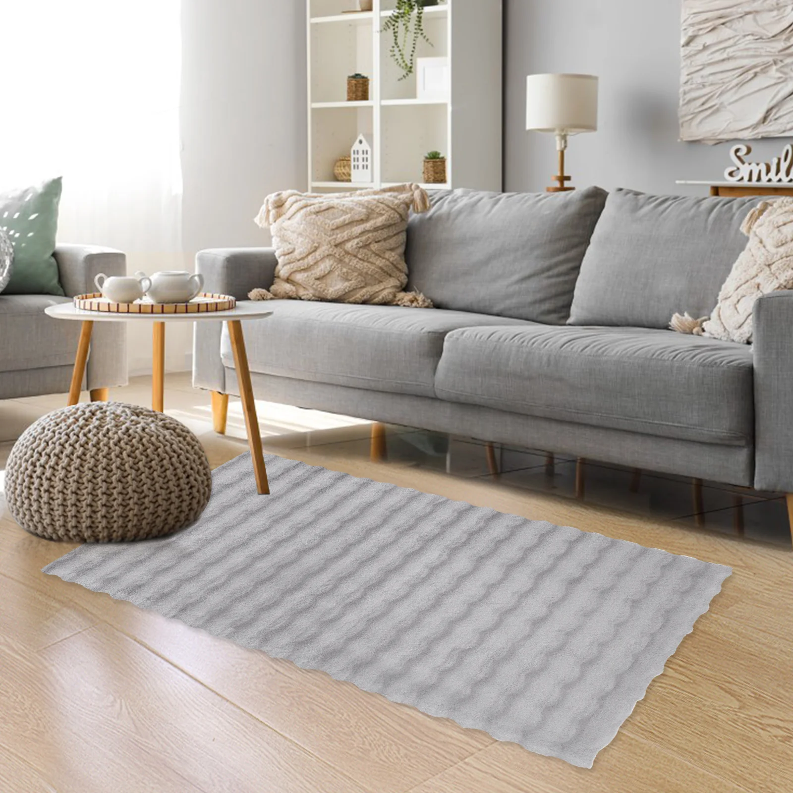 HOMELUX Superweicher Kunstfell Teppich, rutschfest & dekorativ. Idealer Hochflor für Wohnzimmer, Schlafzimmer & Fußbodenheizung geeignet - Image 3