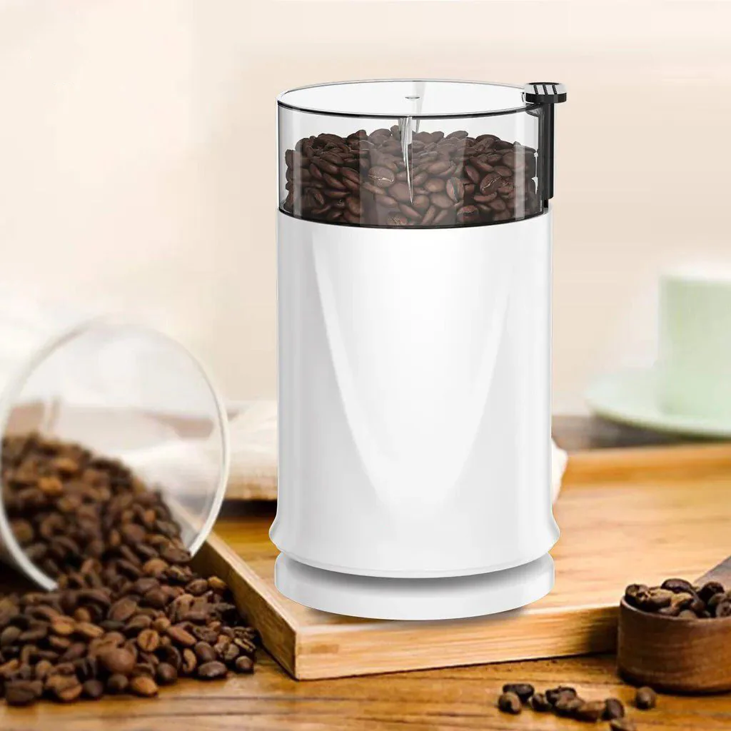 Kaffeemühle 200W Elektrische Kaffeemühle mit 304 Edelstahlmesser 50g Kapazität - Image 6