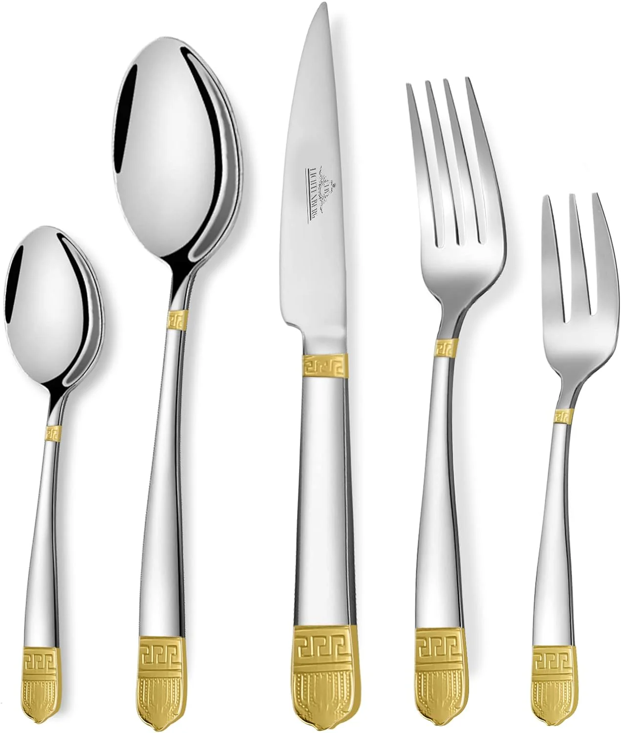 72-teiliges Besteckset aus glänzendem 18/10-Edelstahl für 12 Personen. Spülmaschinenfest & langlebig. Perfekt für jede Gelegenheit - Image 15