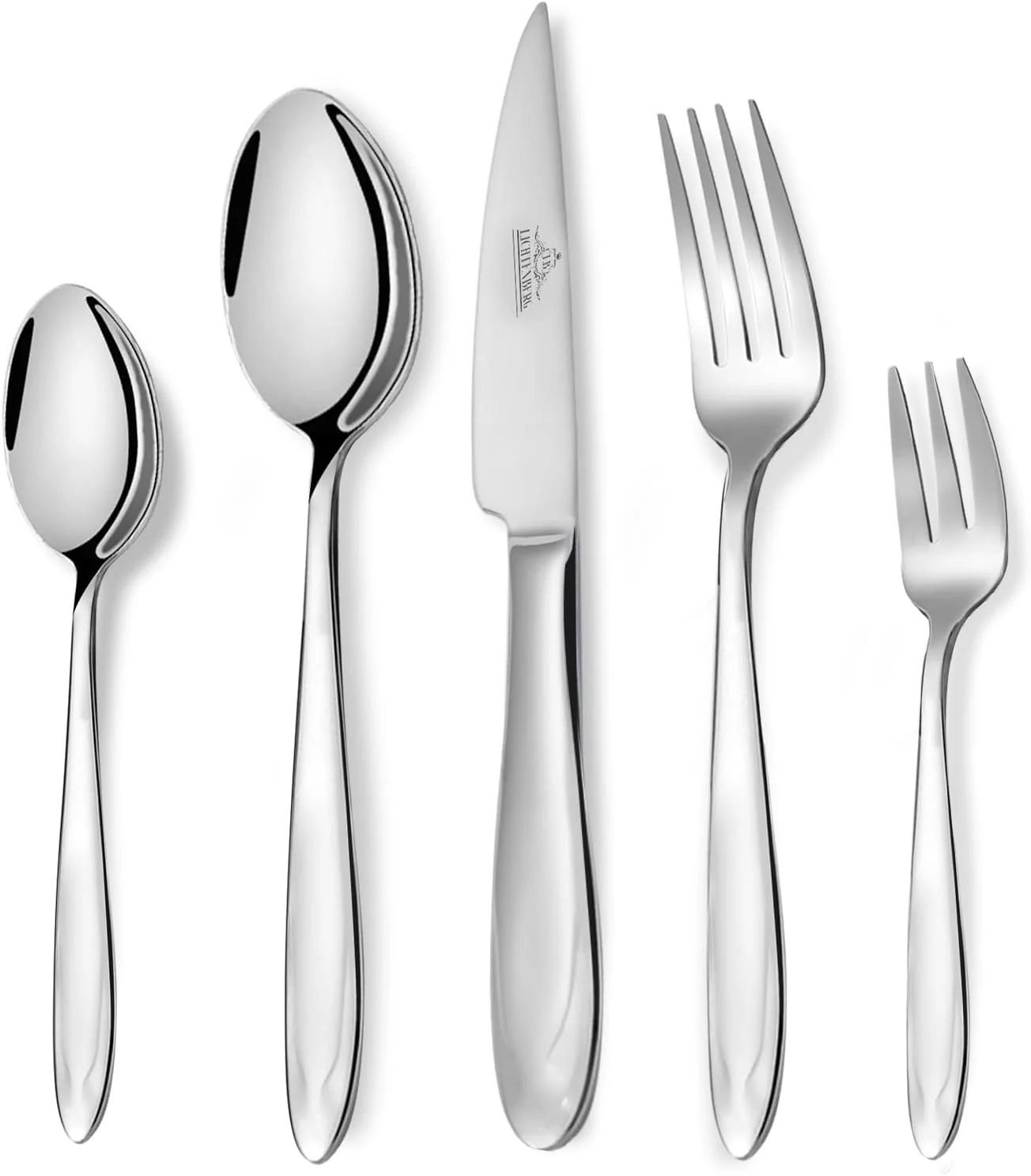 72-teiliges Besteckset aus glänzendem 18/10-Edelstahl für 12 Personen. Spülmaschinenfest & langlebig. Perfekt für jede Gelegenheit - Image 16