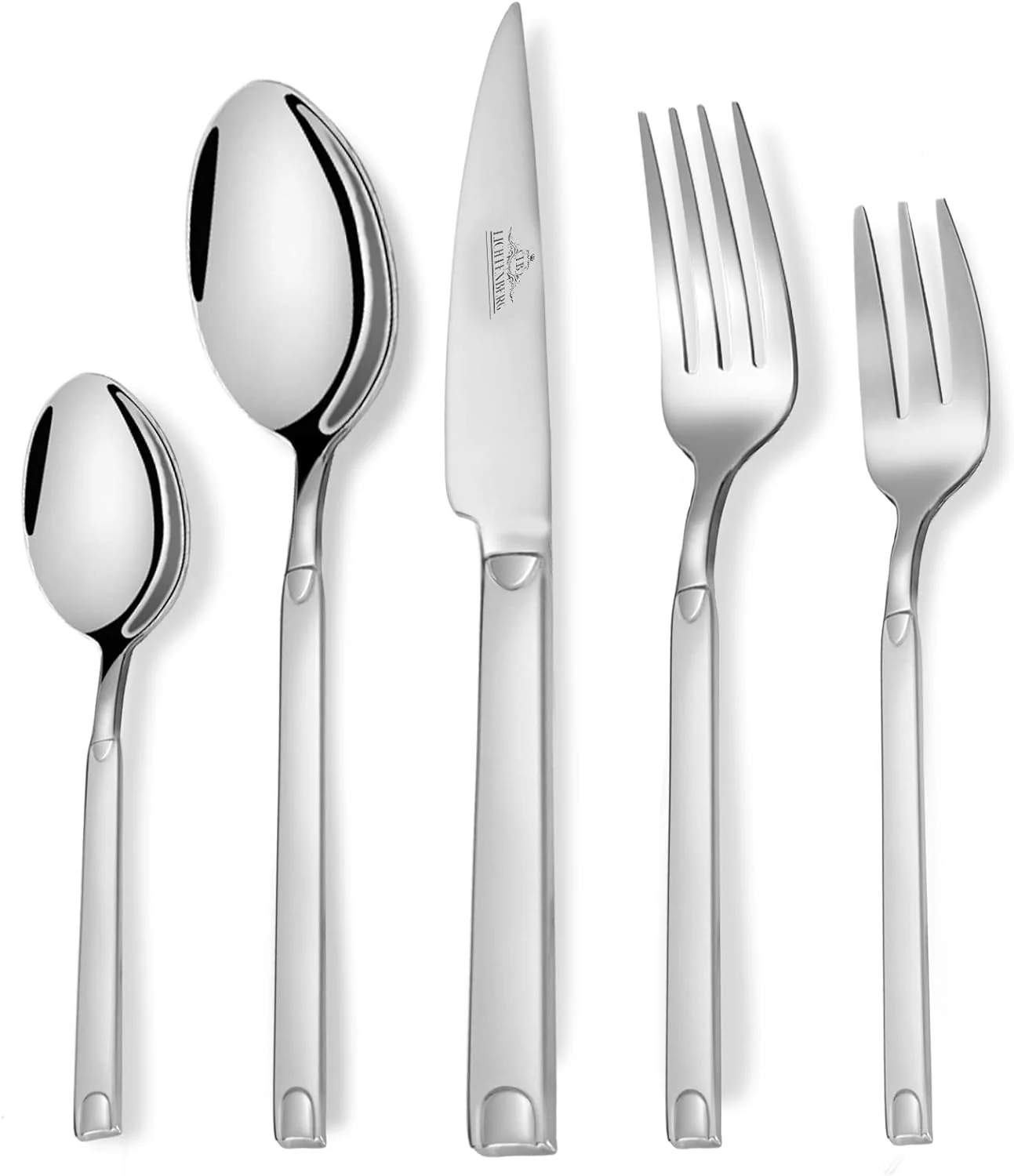 72-teiliges Besteckset aus glänzendem 18/10-Edelstahl für 12 Personen. Spülmaschinenfest & langlebig. Perfekt für jede Gelegenheit - Image 17