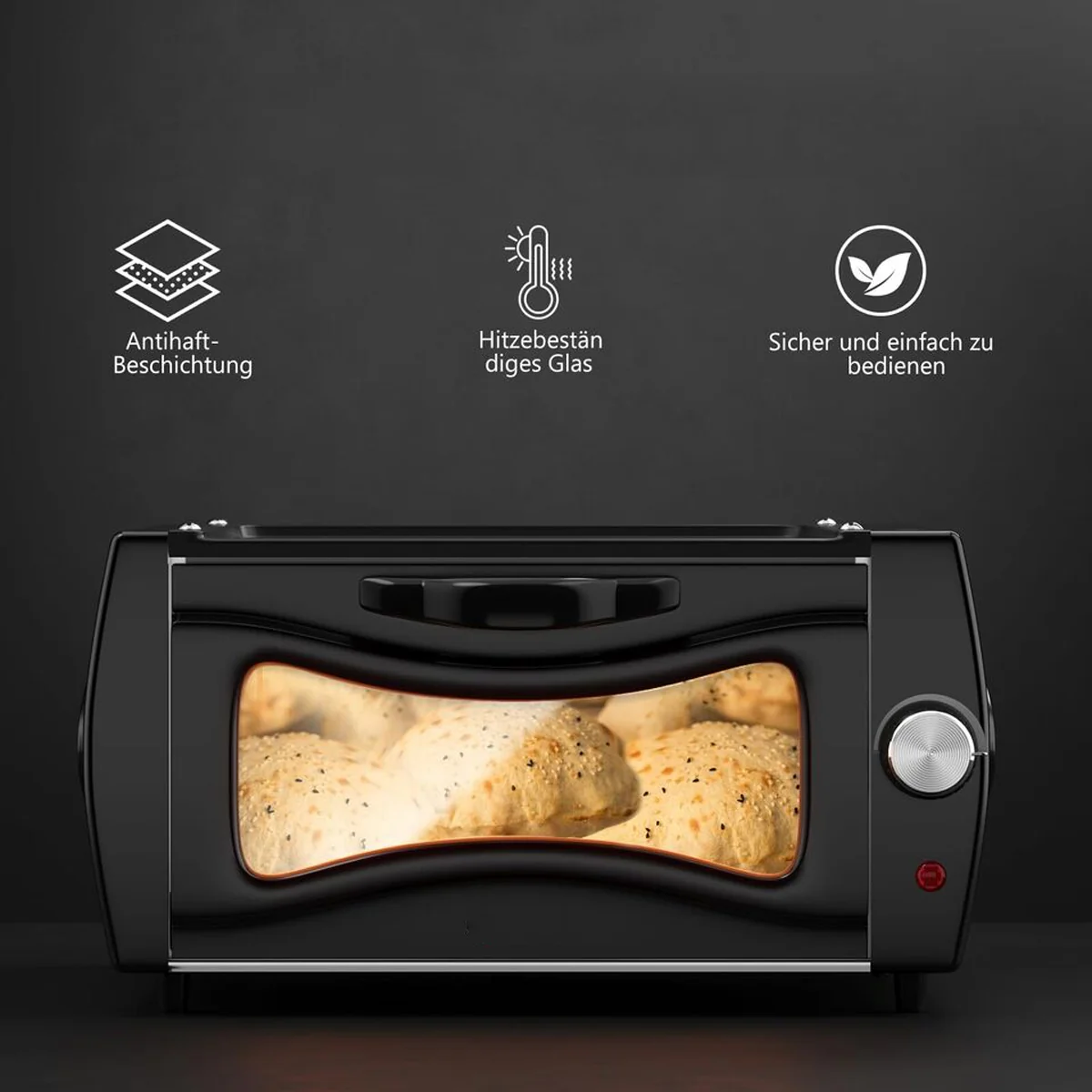 Scheffler Mini Tandoor Ofen Oven Pizza Chapati Roti Lahmacun Manakish Naan Brot - Image 6