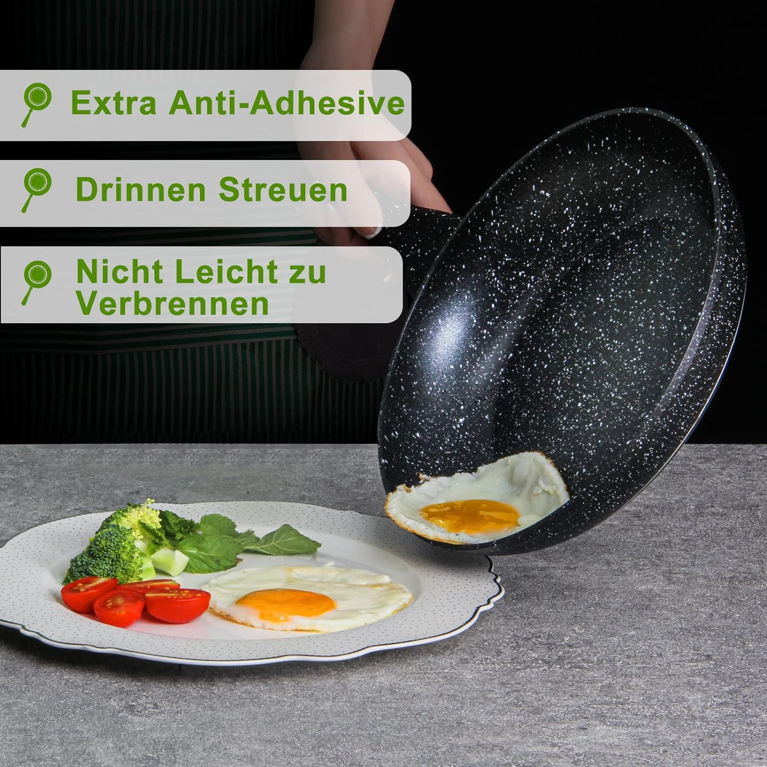 Scheffler 2000W Kontaktgrill Multi-Grill & Brotmaschine + Scheffler 24cm Bratpfanne - Image 9